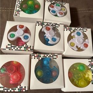 Colorful Fidget Spinner Set